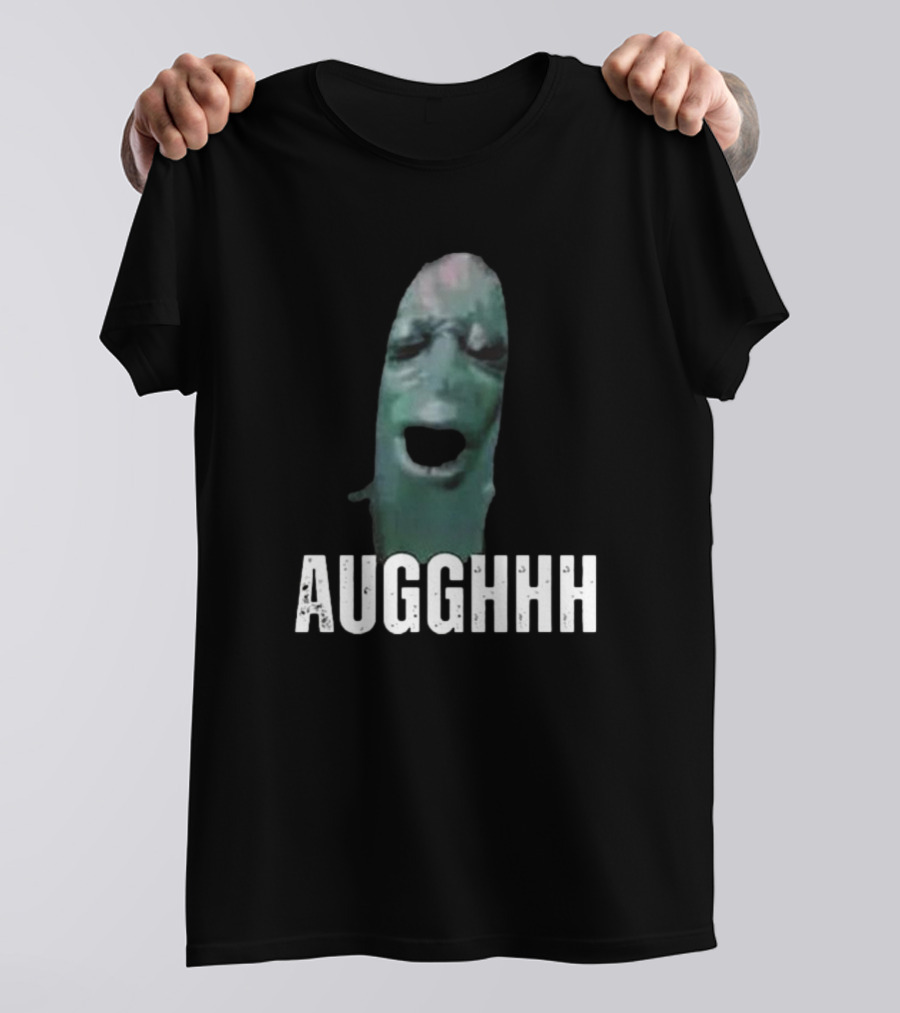 AUGHHHH Cursed Plankton Meme T-Shirt
