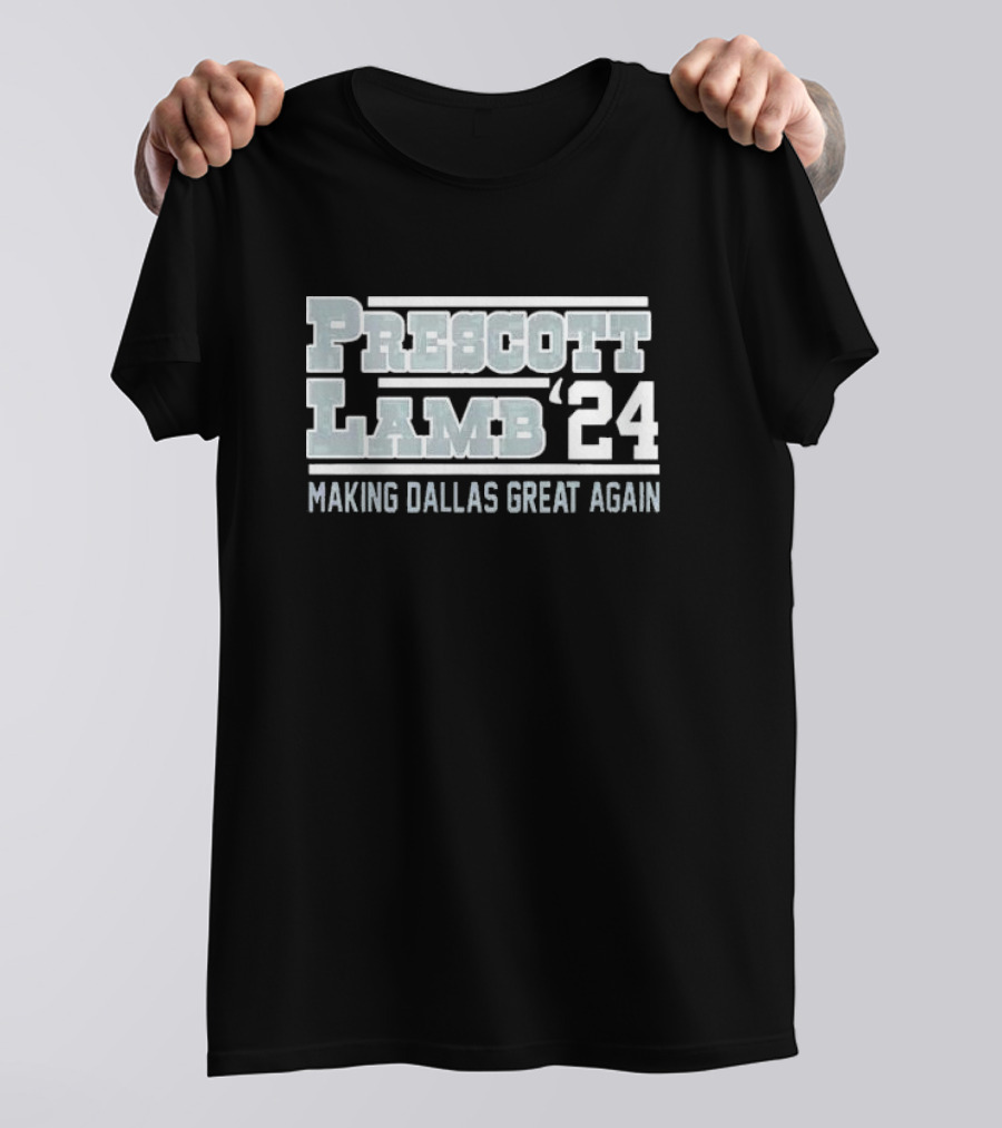 Dak Prescott Ceedee Lamb 24 Making Dallas Great Again T-Shirt