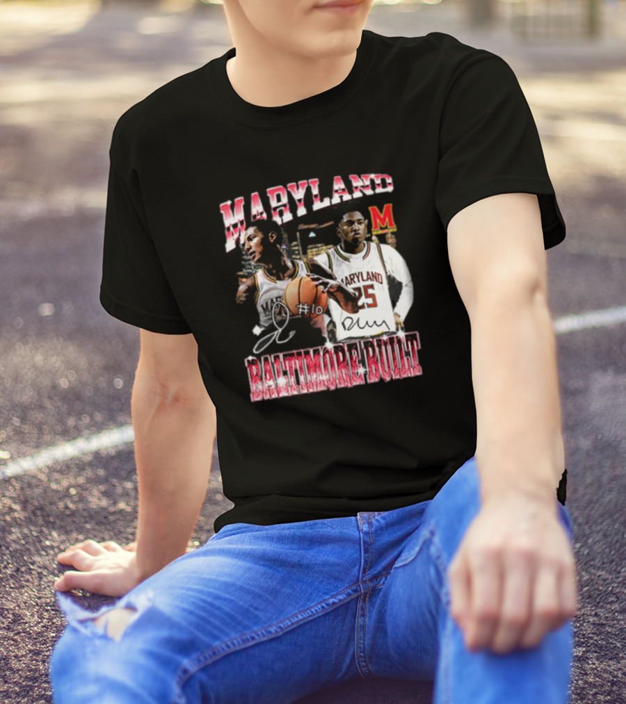 Derik Queen And Julian Reese Baltimore Built T-Shirt