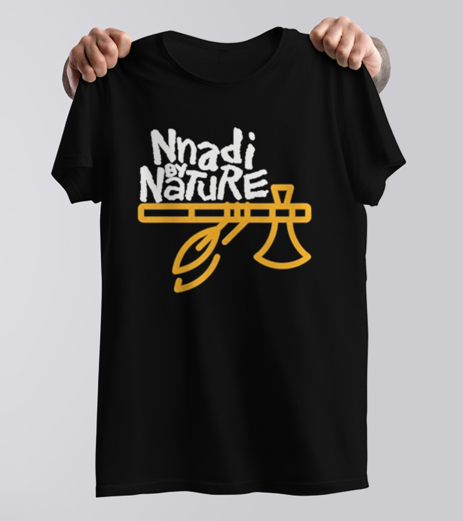 Derrick Nnadi Wearing Nnadi By Nature T-Shirt