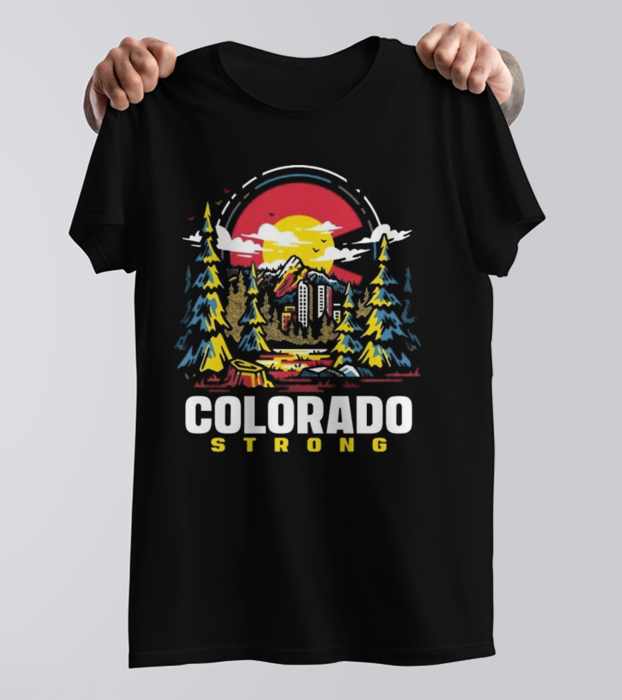 Dude Dad Colorado Strong T-Shirt