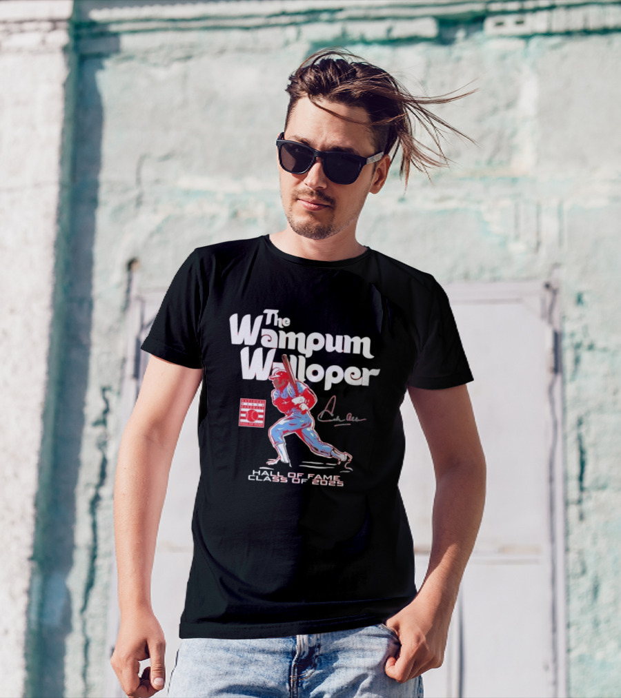 Dick Allen The Wampum Walloper Hall Of Fame Class Of 2025 T-Shirt