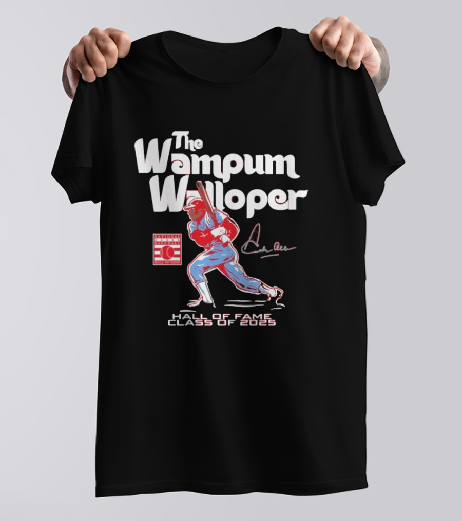 Dick Allen The Wampum Walloper Hall Of Fame Class Of 2025 T-Shirt