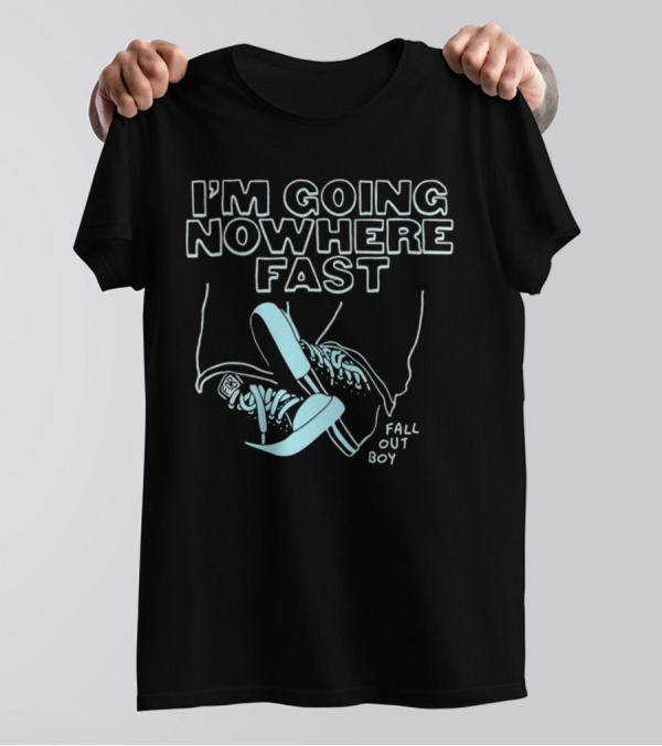 Fall Out Boy Going Nowhere Fast Boyfriend Fit Girls T-Shirt