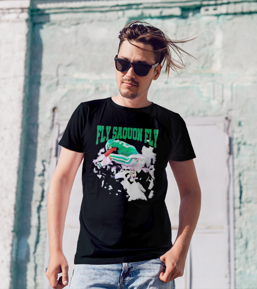 Fly Squon Fly Philadelphia Football Player T-Shirt