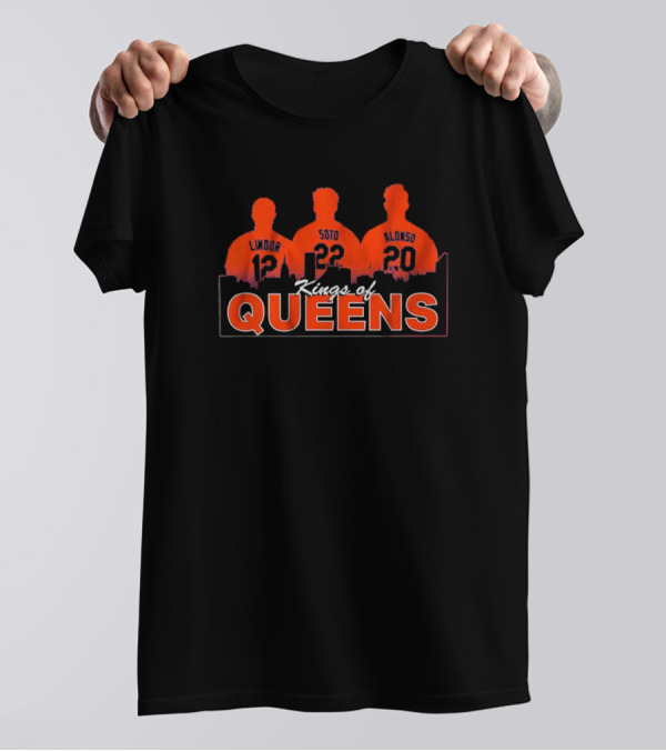 Francisco Lindor, Juan Soto, & Pete Alonso Kings Of Queens T-Shirt
