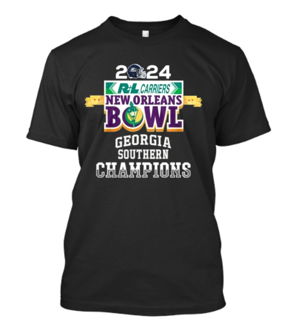 Georgia Southern Eagles 2024 New Orleans Bowl Champions Cheers T-Shirt