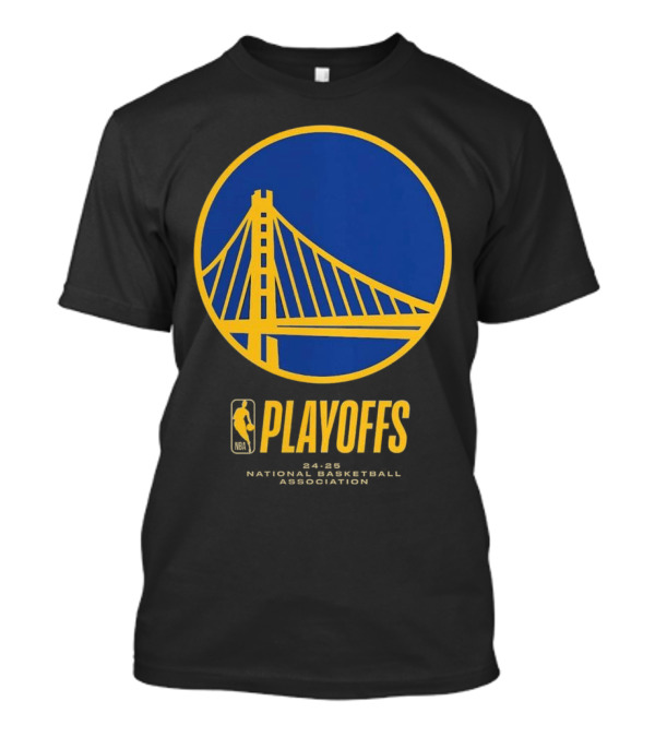 Golden State Warriors 2025 NBA Playoffs Alley Oop T-Shirt