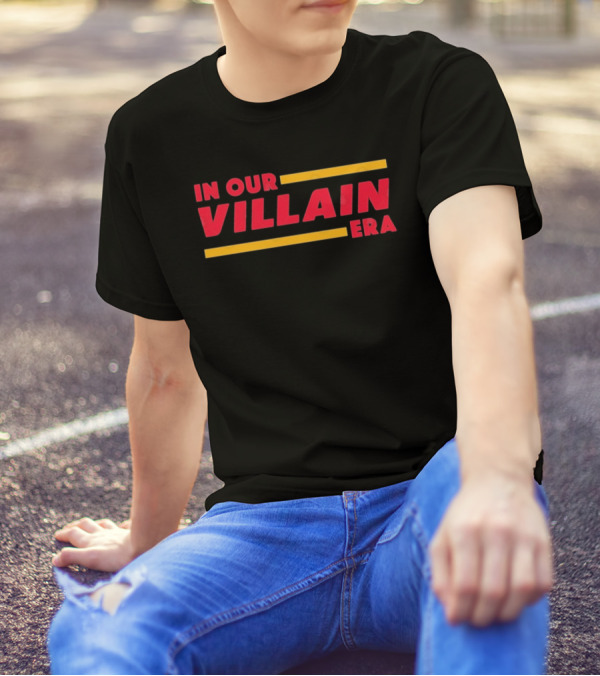 Funny Kansas City Chiefs Villain Era Chiefs LIX Champions T-Shirt