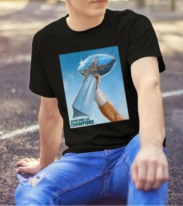 Good Morning From Philadelphia Eagles Super Bowl LIX Champions 2024 T-Shirt