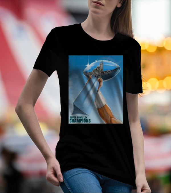 Good Morning From Philadelphia Eagles Super Bowl LIX Champions 2024 T-Shirt