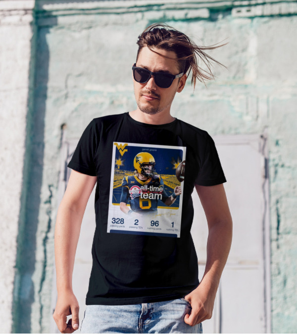 Garrett Greene Scooter’s Coffee Frisco Bowl All-Time Second Team With 328 Passing Yards Signature T-Shirt