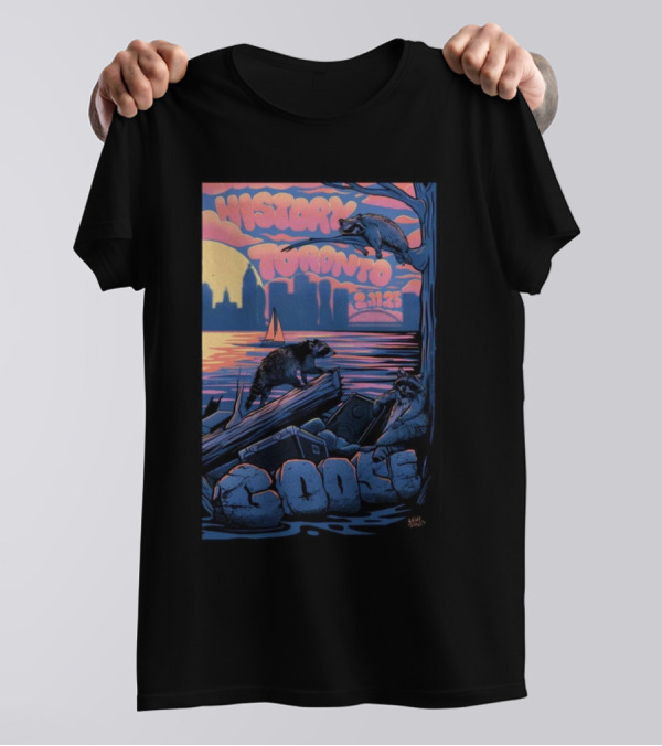 Goose February 11 2025 Tour Toronto ON T-Shirt