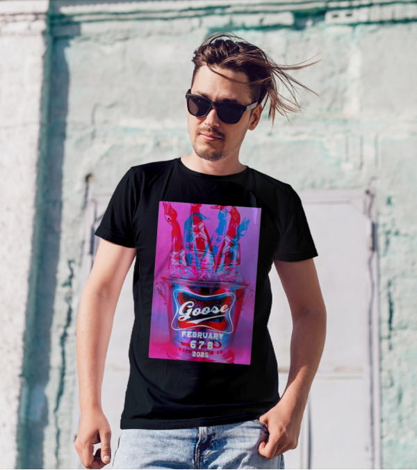 Goose On Feb 6-8 2025 At Miller High Life Theatre T-Shirt