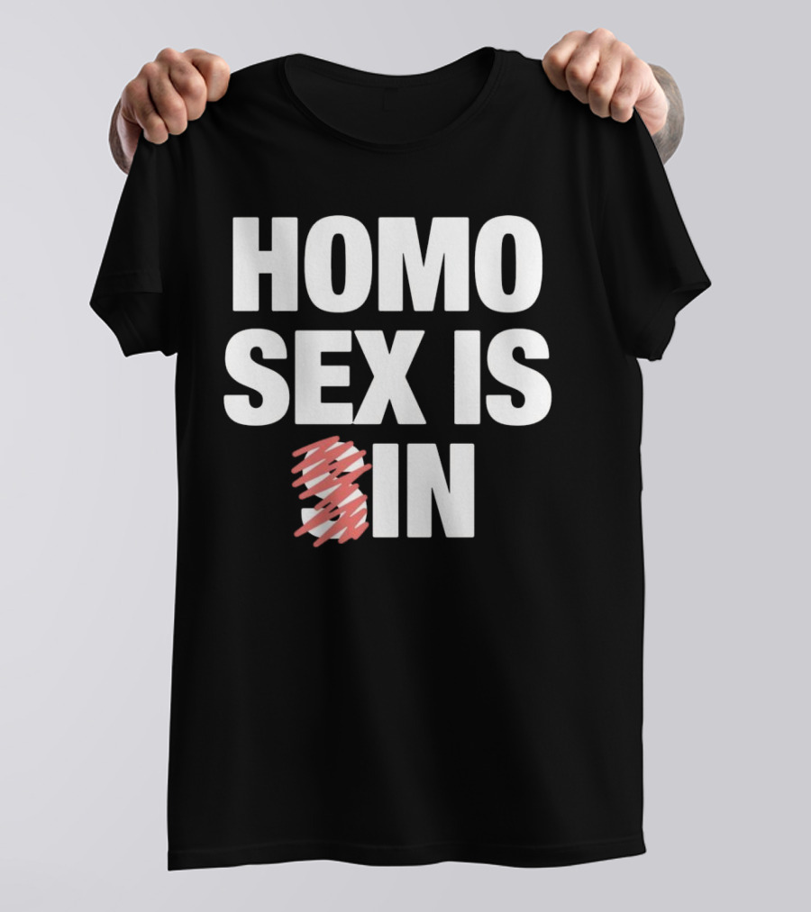 Homo Sex Is In T-Shirt