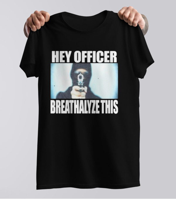 Haunted Starbucks Hey Officer Breathalyze This T-Shirt