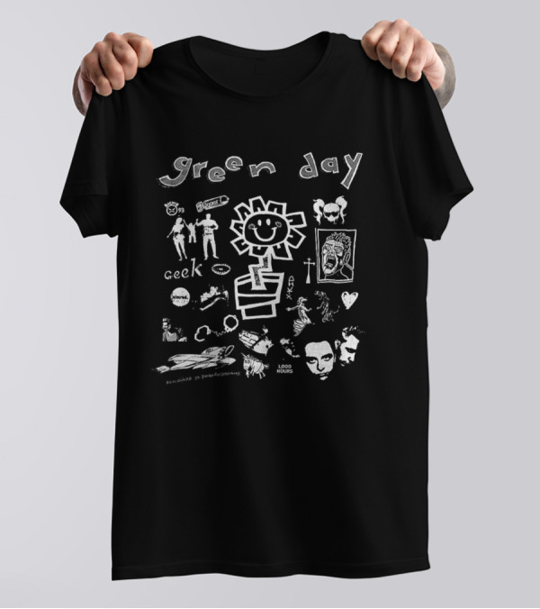 Green Day Tour 2025 Asia And Australia 1000 Hours T-Shirt