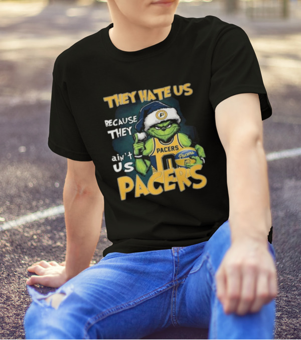 Grinch They Hate Us Because They Ain’t Us Packers T-Shirt