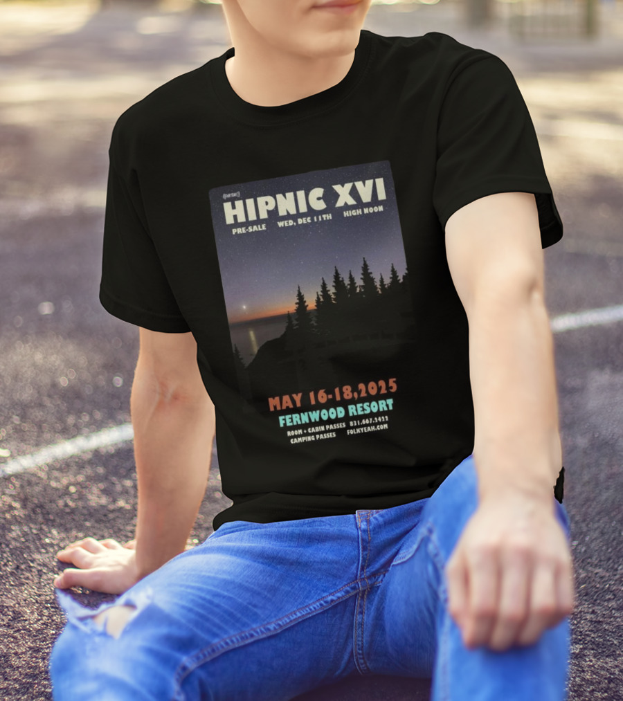 Hipnic XVI Fernwood Resort 2025 T-Shirt
