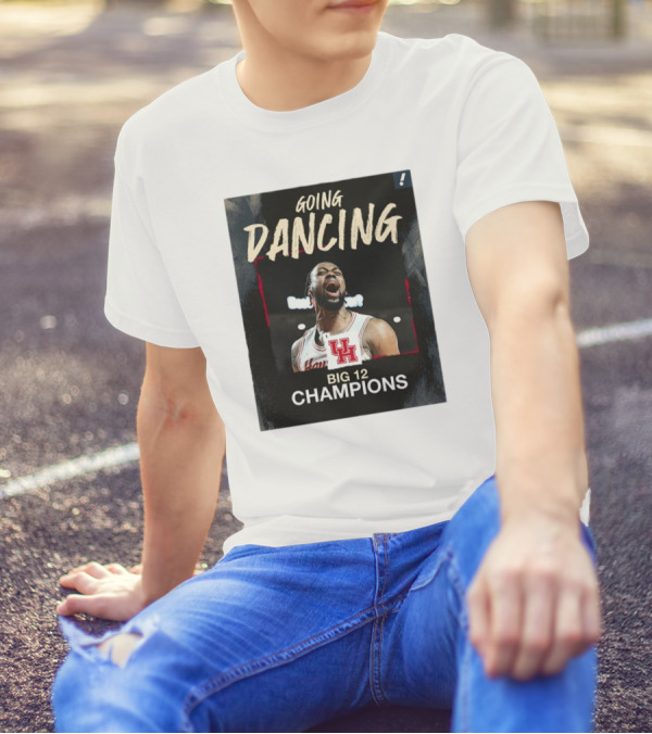 Houston Cougars Going Dancing Big 12 Champions 2025 T-Shirt