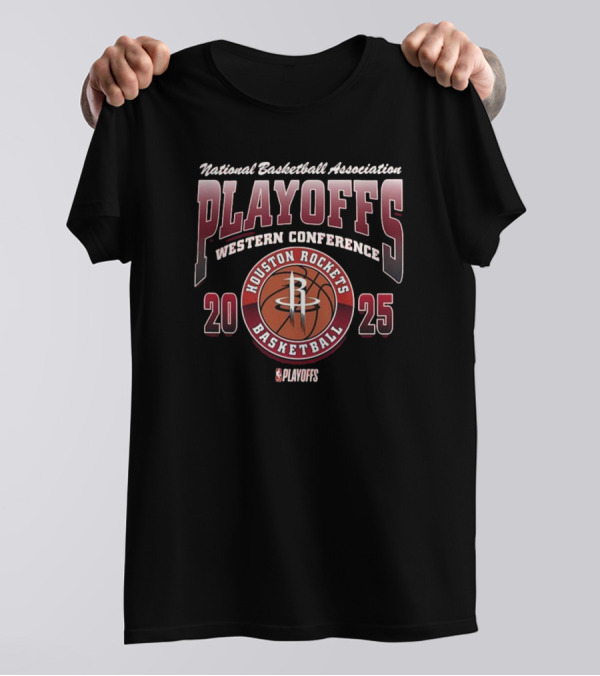 Houston Rockets 2025 NBA Playoff Eastern Conference T-Shirt