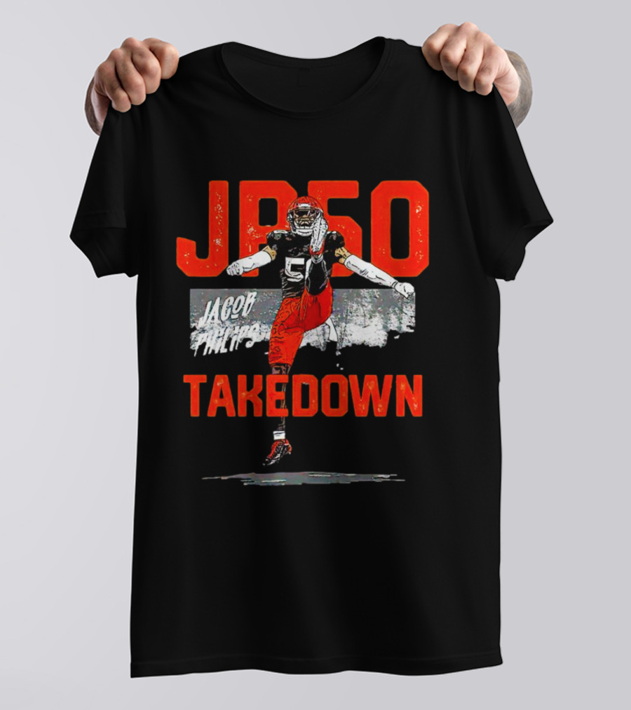 Jacob Phillips JP50 Cleveland Browns Takedown T-Shirt