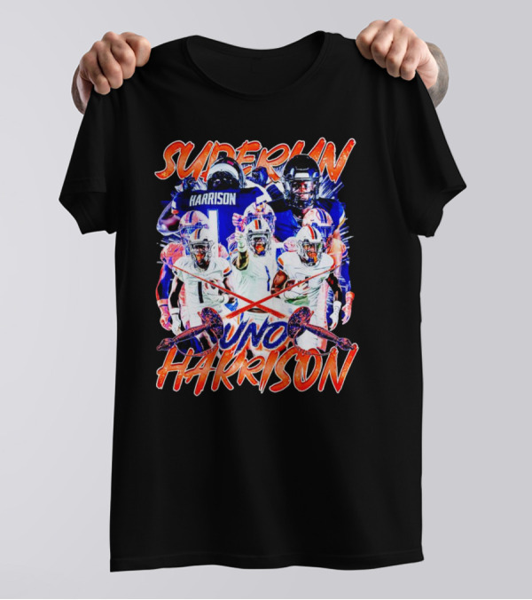Suderian Harrison Uno Virginia Cavaliers Football Vintage T-Shirt