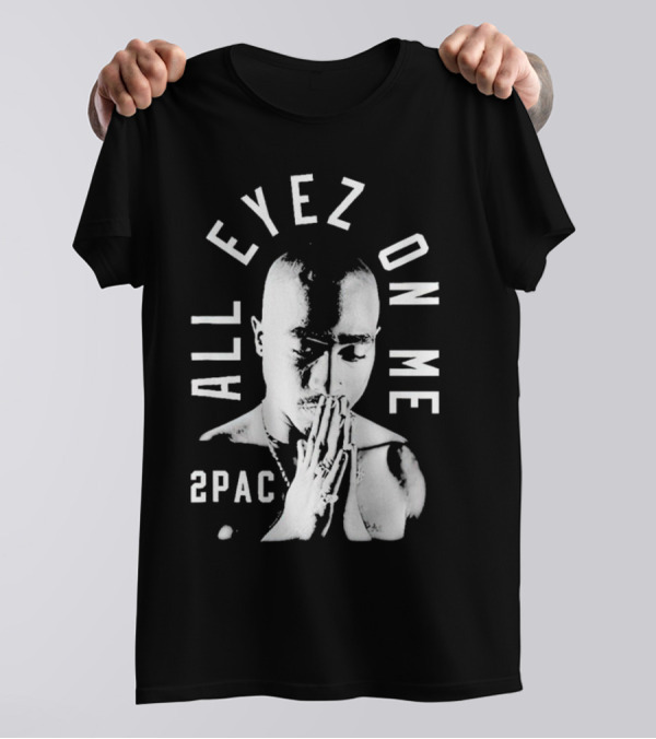 All Eyez On Me 2Pac Iconic Album Cover T-Shirt