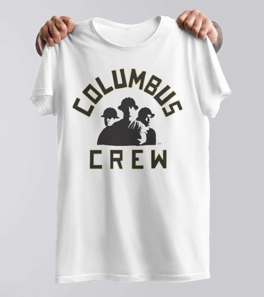 Columbus Crew Hardest Working Team Soccer Supporters Iconic T-Shirt