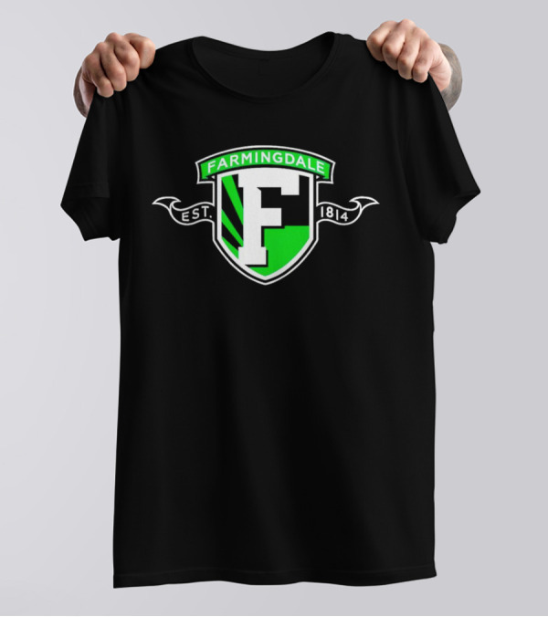 Farmingdale F Crest Est 1814 T-Shirt
