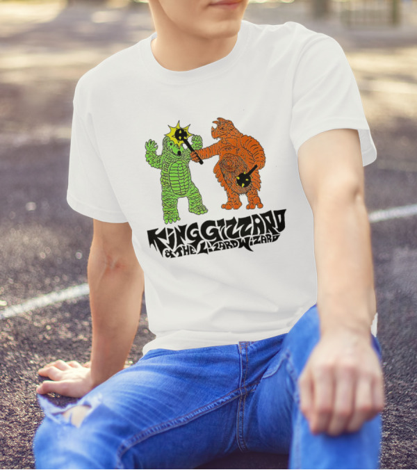 King Gizzard And The Lizard Wizard Monstrous Duel T-Shirt