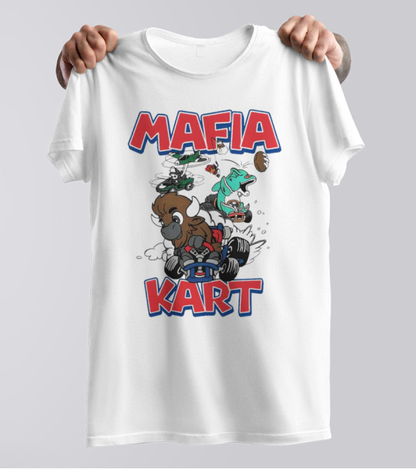 MAFIA KART Racing Animals In Action T-Shirt