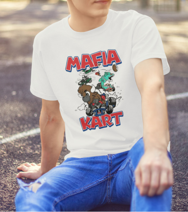 MAFIA KART Racing Animals In Action T-Shirt