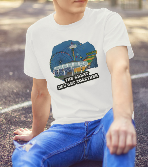 The Great DFL Get Together Ferris Wheel Carnival Scene T-Shirt