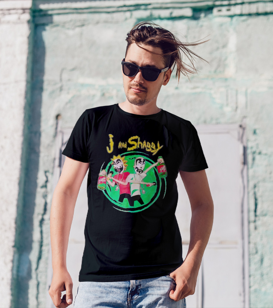 J And Shaggy Insane Clown Posse Rick And Morty Crossover Image T-Shirt