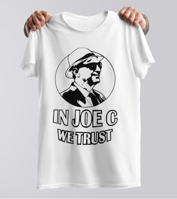 Joe Castiglione Jr In Joe C We Trust Circle Hat Sunglasses T-Shirt