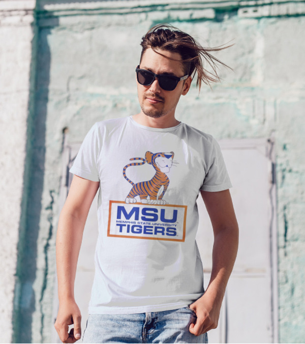 MSU Tigers Memphis State University Tiger T-Shirt