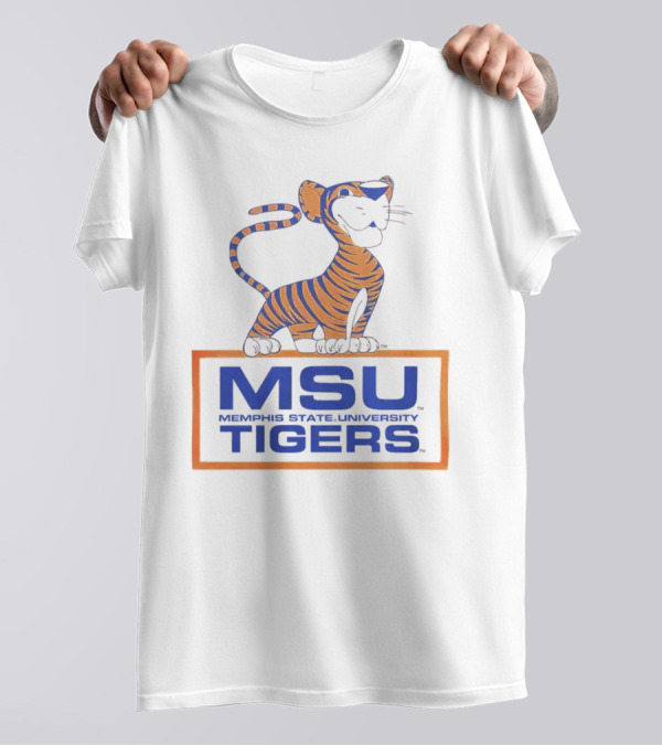 MSU Tigers Memphis State University Tiger T-Shirt