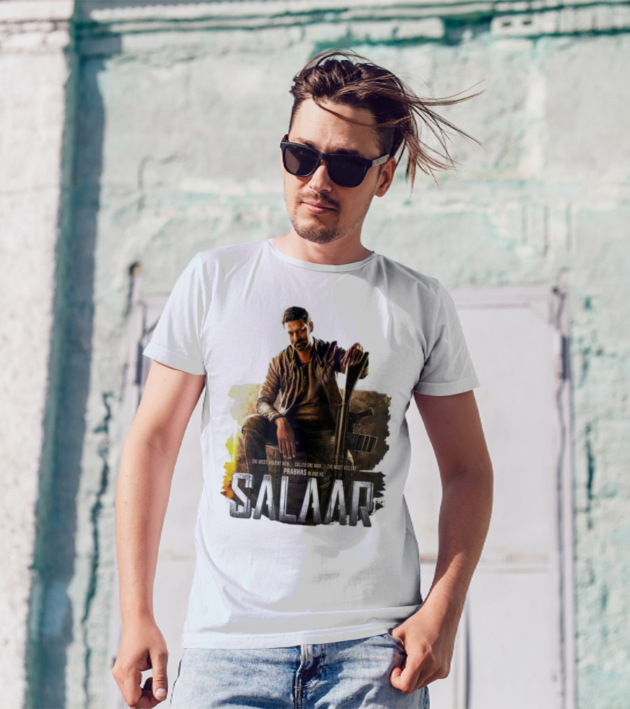Salaar Prabhas In The Most Violent Men Called One Man The Most Violent T-Shirt