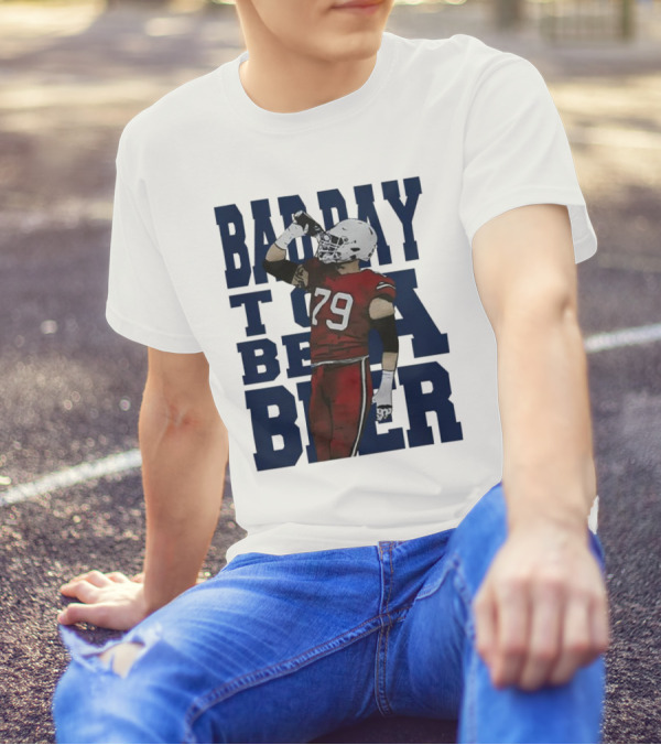 Spencer Brown Buffalo Bills 79 Bad Day To Be A Beer T-Shirt