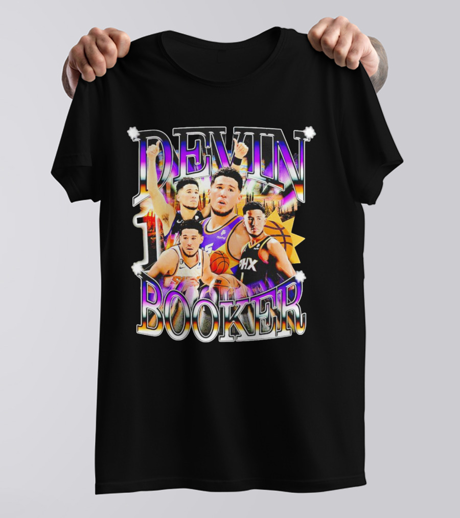Devin Booker Phoenix Suns Vintage Desert Basketball T-Shirt