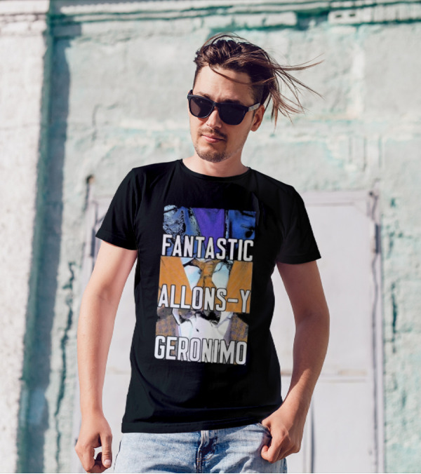 Doctor Who Fantastic Allons-Y Geronimo T-Shirt