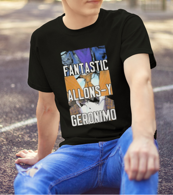 Doctor Who Fantastic Allons-Y Geronimo T-Shirt