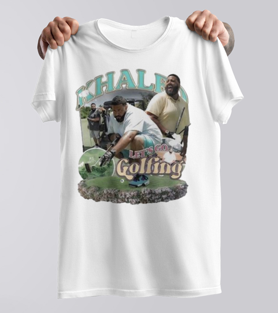 KHALED Let's Go Golfing T-Shirt