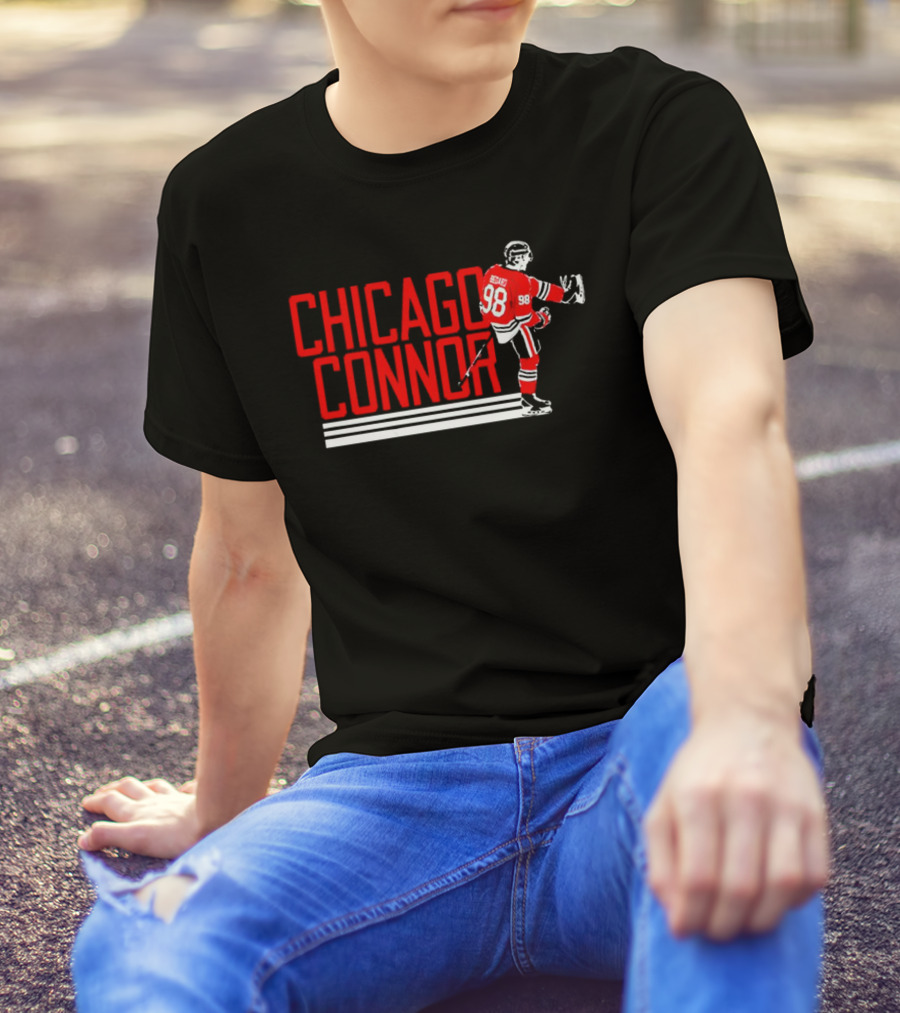 Connor Bedard Chicago Blackhawks Chicago Connor T-Shirt