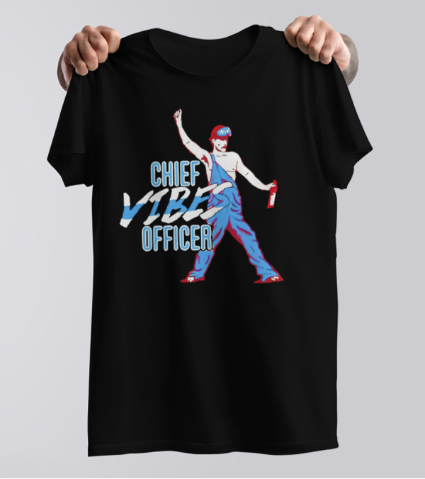 Chief Vibes Officer Garrett Stubbs Philadelphia Phillies Liberty Bell T-Shirt