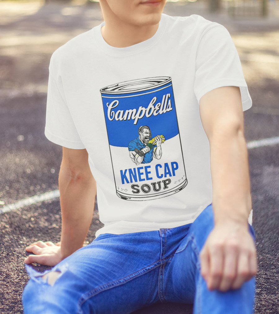 Campbell's Knee Cap Soup Dan Campbell Football Motivational T-Shirt
