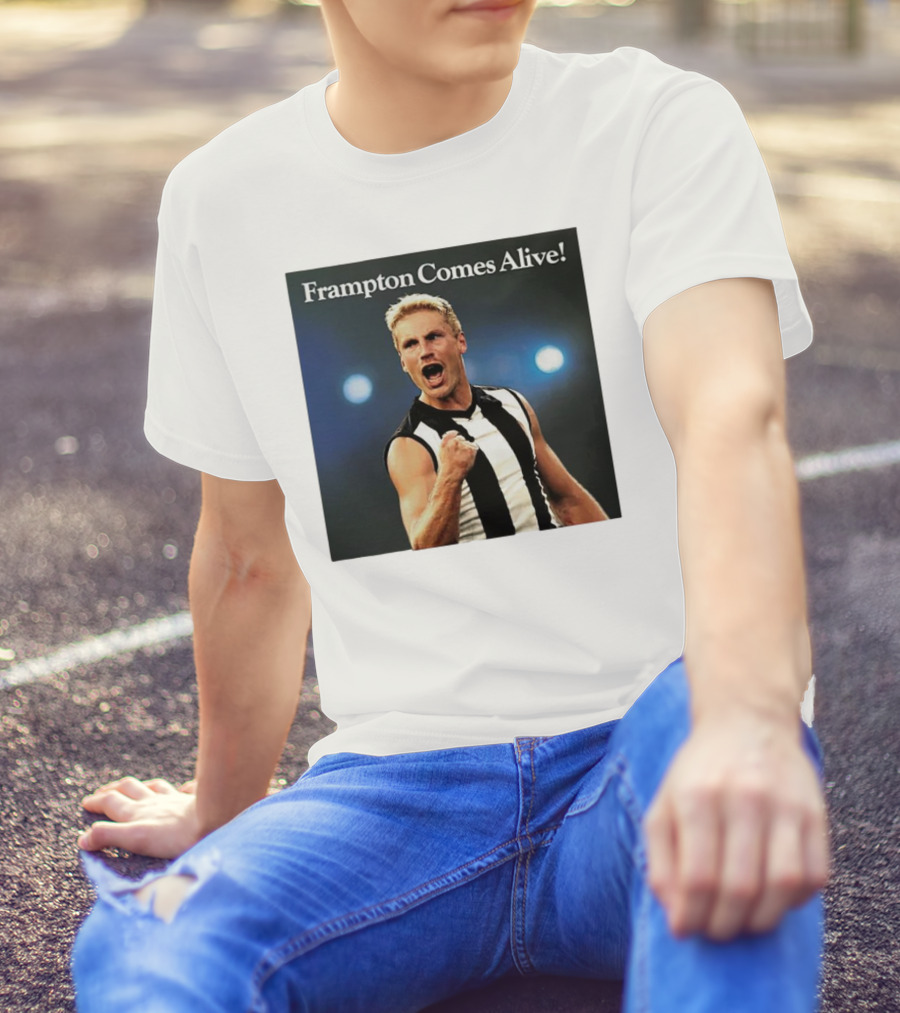 Frampton Comes Alive Collingwood Football Club Tribute Player T-Shirt