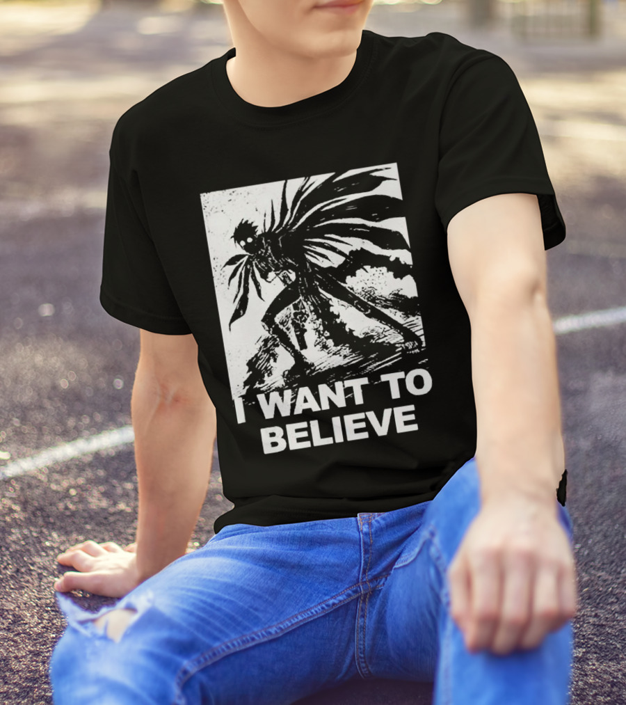 Death Note I Want To Believe Ryuk T-Shirt