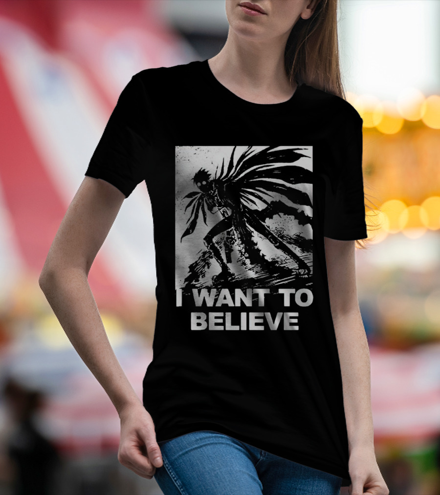 Death Note I Want To Believe Ryuk T-Shirt